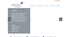 Desktop Screenshot of anovo.com