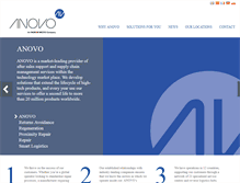 Tablet Screenshot of anovo.com
